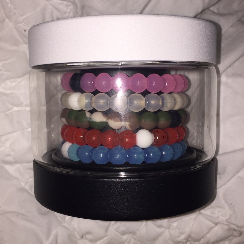 limited edition stack of 5 lokai bracelets